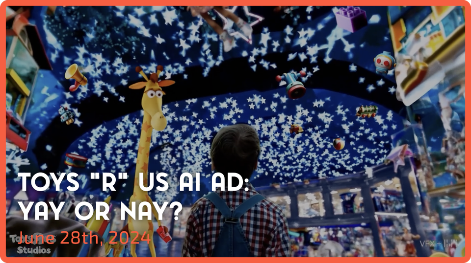 [Debate] Toys "R" Us AI Ad: Yay or Nay?